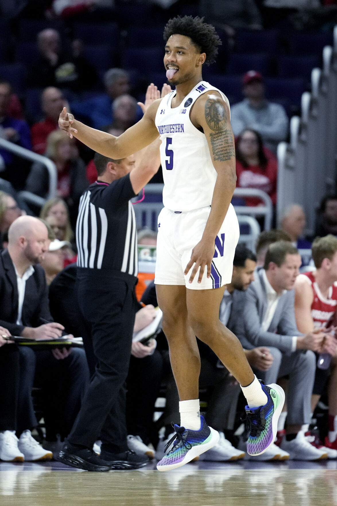 Wisconsin Northwestern Basketball
